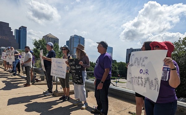 Reporters from the  Austin American Statesman walked off the job Monday morning. The striking writers are demanding better pay and benefits from media conglomerate Gannett.
