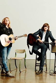 Emily Saliers (left) and Amy Ray of the Indigo Girls