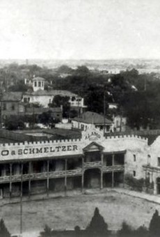 The Alamo, circa 1890.