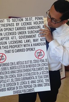 Rep. Diego Bernal Responds to Open Carry Racist with Humor