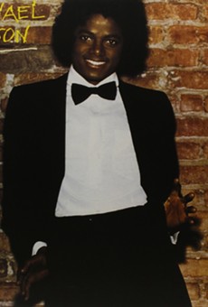 The cover of Jackson's first record off of Motown