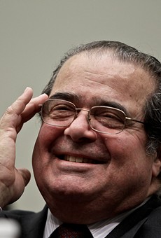 Supreme Court Justice Antonin Scalia, pictured in 2010, died in West Texas this weekend.