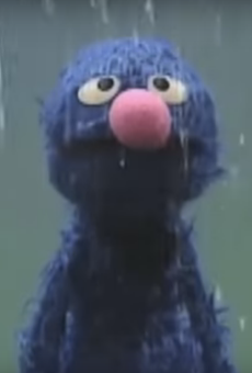 Grover, making it rain.