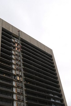 The City of San Antonio is renovating the former Frost Tower at 100 W. Houston St.