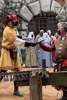 Huzzah! You can now get a COVID-19 vaccination at a Texas Hill Country renaissance faire