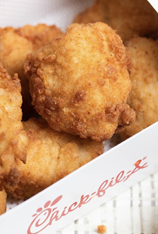 Chick-fil-A doles out fried chicken in a variety of applications, including nuggets, sandwiches and as a topping for salads.