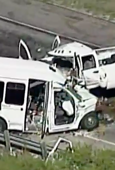 Witness Says Driver Who Crashed into Church Bus Was Texting