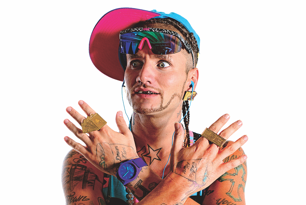 Riff Raff looks ripped as he packs on 55lbs of muscle  Daily Mail Online