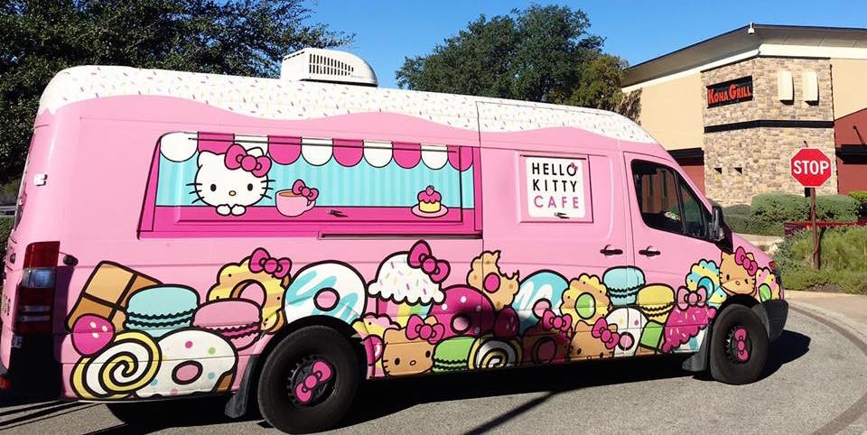 HELLO KITTY CAFETRUCK  15900 La Cantera Pkwy, San Antonio, Texas