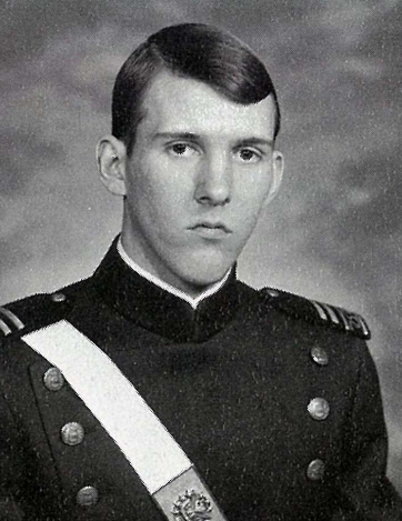 Popovich looking rather dapper in his academy yearbook photo. - COURTESY OF THE AIR FORCE ACADEMY