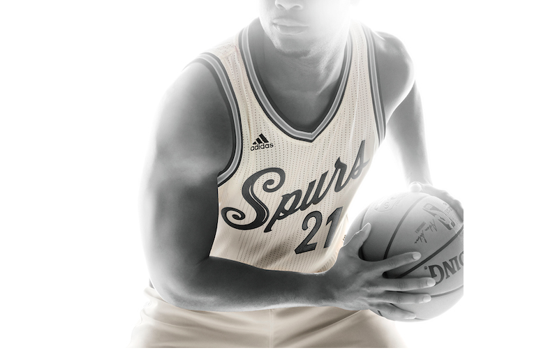 NBA Jersey Database, San Antonio Spurs Christmas Card Jersey 2016