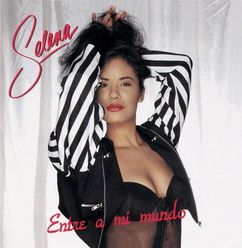 Selena on the cover of her 1992 album Entre a Mi Mundo.