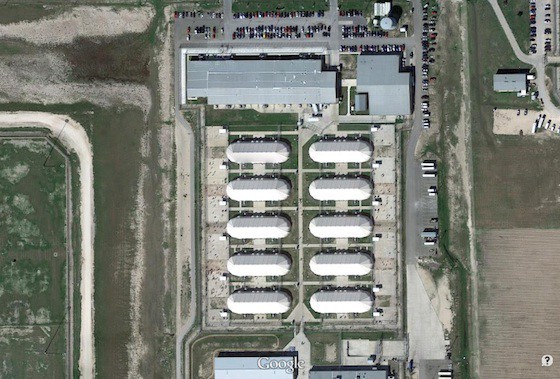 Willacy County's tent prison - GOOGLE MAPS
