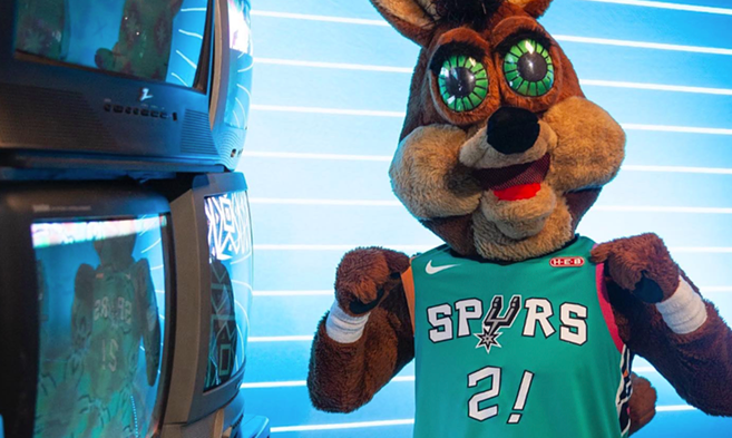SPURS, Toys, Sold Nba San Antonio Spurs Coyote