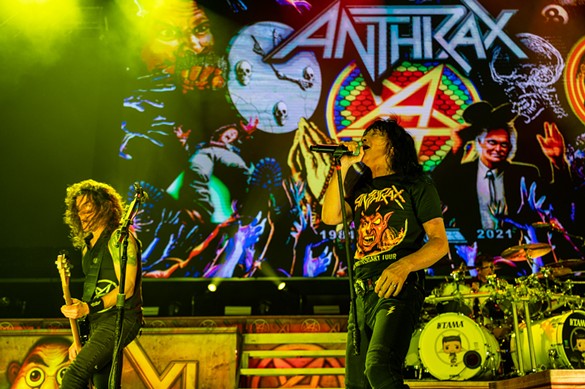 During San Antonio show, Anthrax showed why it's still a metal powerhouse after 40 years