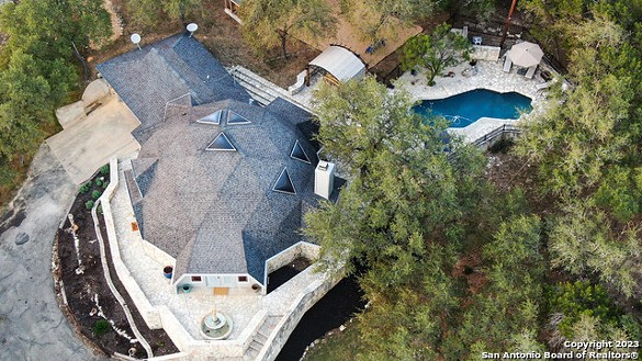 A rare geodesic dome home with a heated pool is for sale in San Antonio