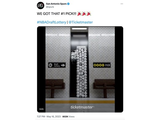 Let's Go Honking! Twitter reacts to San Antonio Spurs winning 2023 NBA Draft Lottery