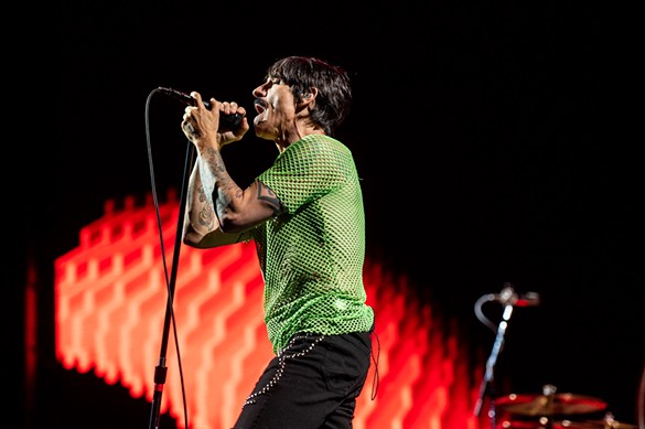 Red Hot Chili Peppers headlined an energetic night of music at San Antonio’s Alamodome