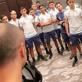 Manu Ginobili Visited the Argentina Soccer Team Ahead of Match Against Mexico in San Antonio