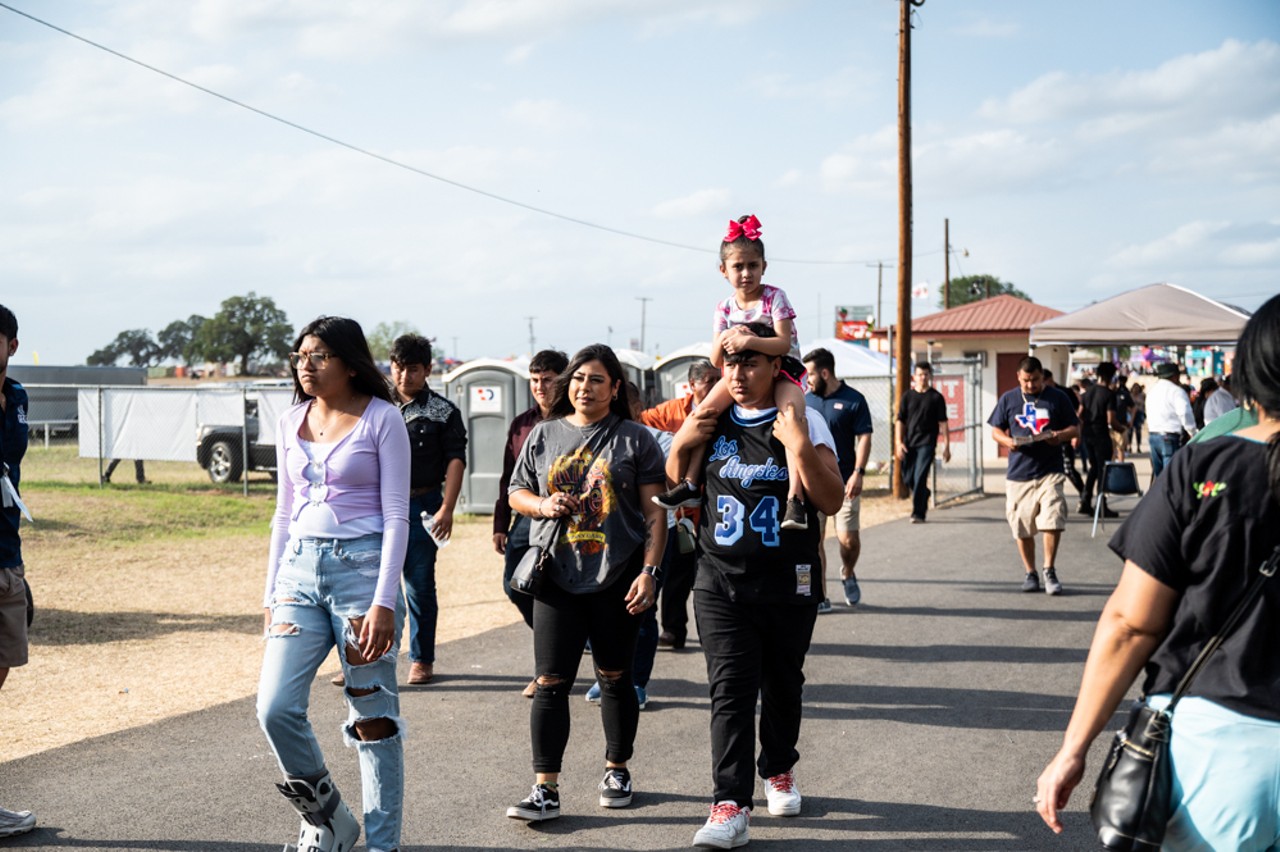 Everyone we saw having fun at the Poteet Strawberry Festival 2022 San