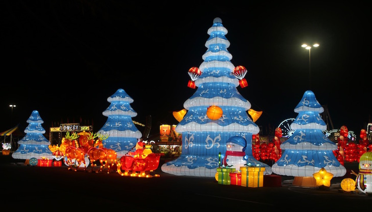 retama park holiday lights