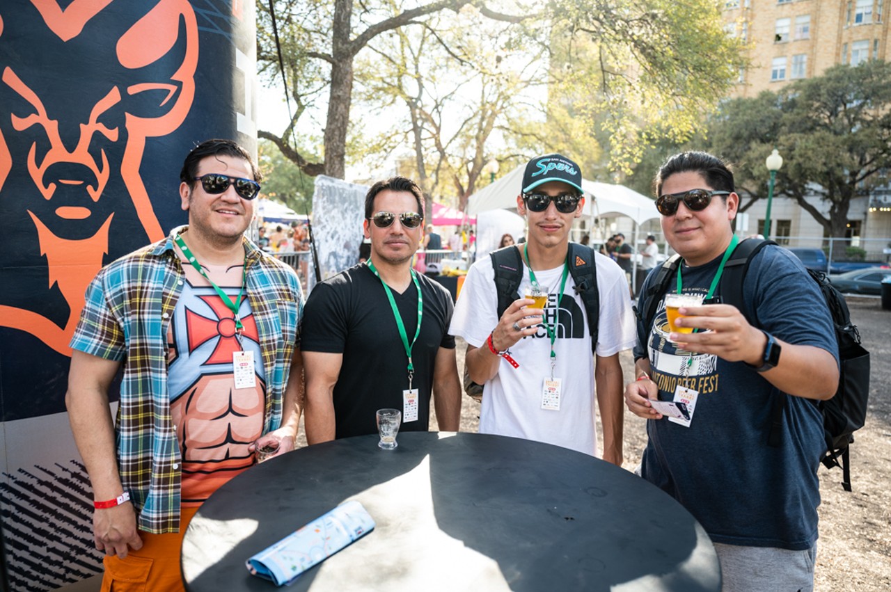 Everyone we saw having fun at the 2022 San Antonio Beer Festival San