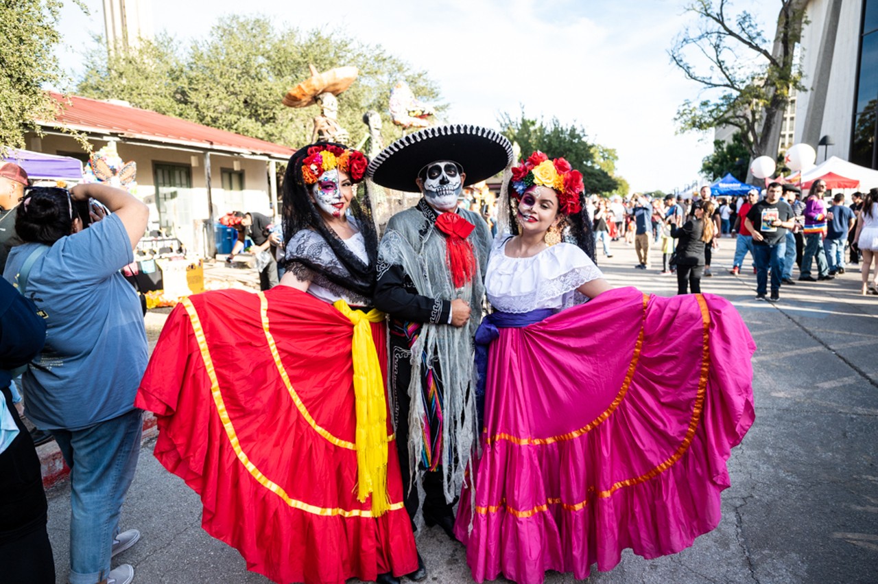 Everything we saw at the Día de los Muertos celebration at San Antonio