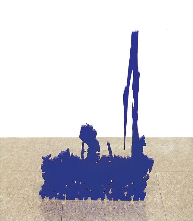 Untitled (BLUE), 1998 - ARTWORK © ARTURO HERRERA/ COURTESY THE ARTIST AND SIKKEMA JENKINS & CO., NEW YORK