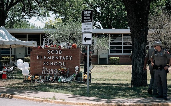 The missing body came footage is related to the May 2022 mass shooting at Robb Elementary School.