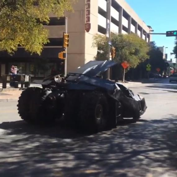 VIDEO: Batmobile Spotted Driving Through Downtown San Antonio + Watch Batman '66 Episode One