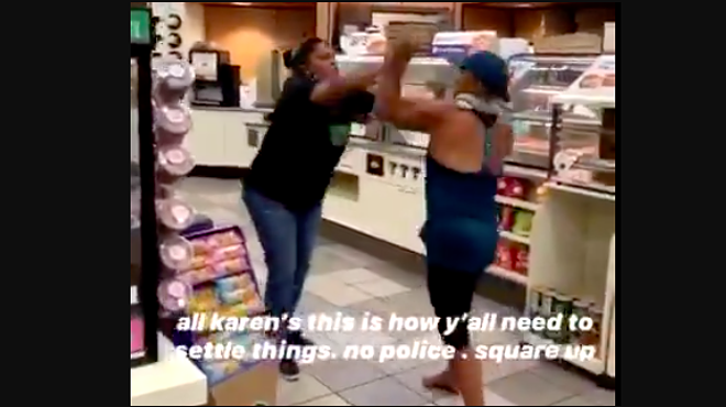 Video Shows San Antonio 7-Eleven Clerk Put Customer in a Headlock for Disturbance in Her Store
