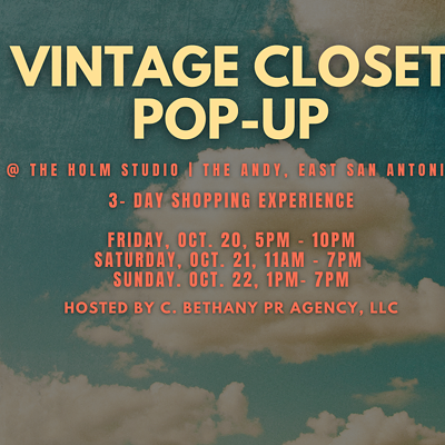 Vintage Closet Pop-Up Market