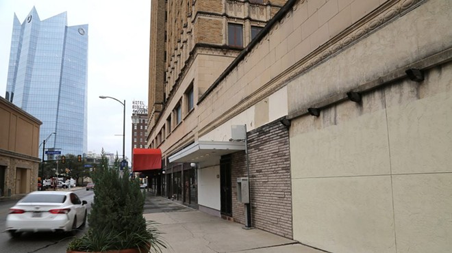 This one-story building at 123 E. Travis St. was recently purchased by Weston Urban.