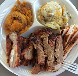 What I Ate: BBQ research, SAFlavor photos and a really big donut