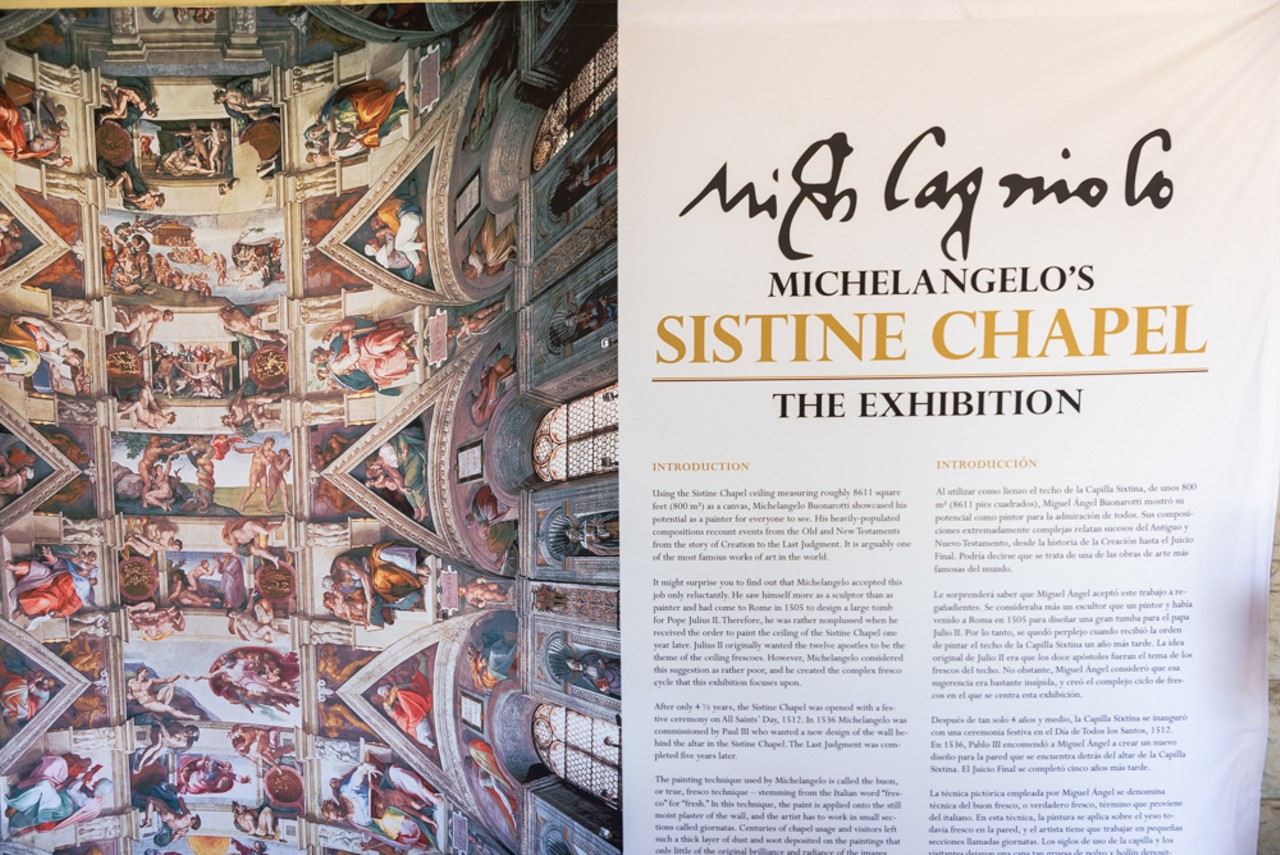 What we saw opening weekend of Michelangelo's Sistine Chapel: The Exhibition in San Antonio