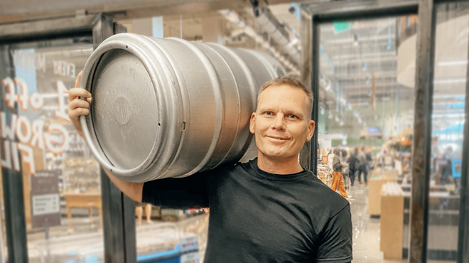 Master Brewer Chris Shelton oversees brewery operations.