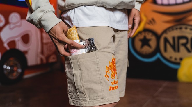 Hot Pockets is entering the apparel game with cargo shorts. Bold move.