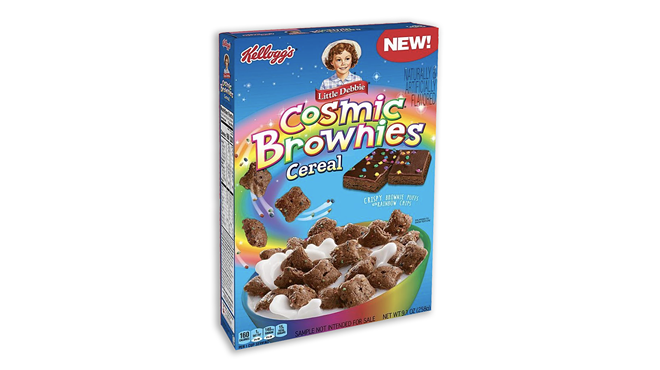 Little Debbie Cosmic Brownies Cereal is now a real thing.