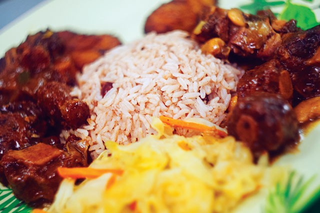 Ya, mon: Oxtails from Jamaica Jamaica Cuisine - PHOTOS BY JOSH HUSKIN