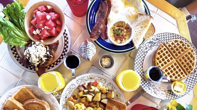 Comfort Cafe at Los Patios topped Yelp's list of stellar spots for brunch.