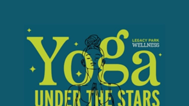Yoga Under the Stars @ Legacy Park - GLOWGA Edition!